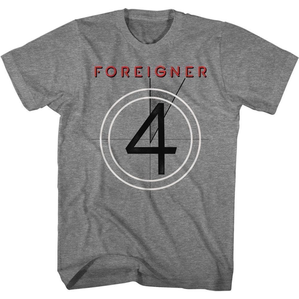 Foreigner Four Graphite Heather T-Shirt
